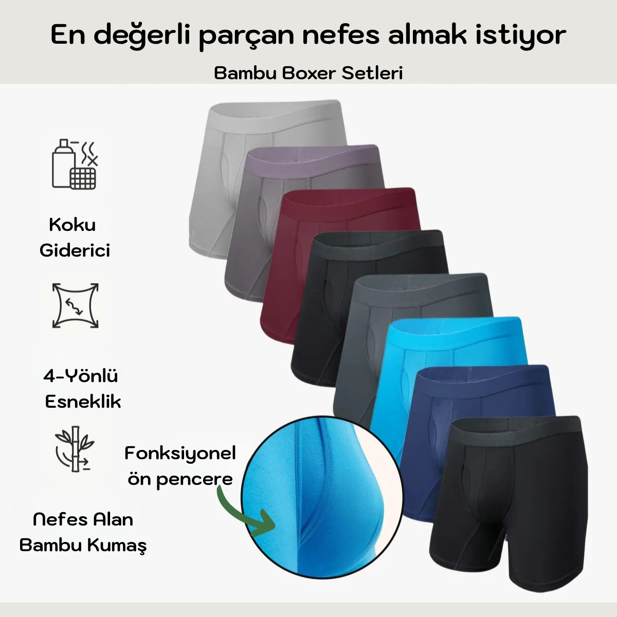 Missty Yeni Nesil Bambu Boxer